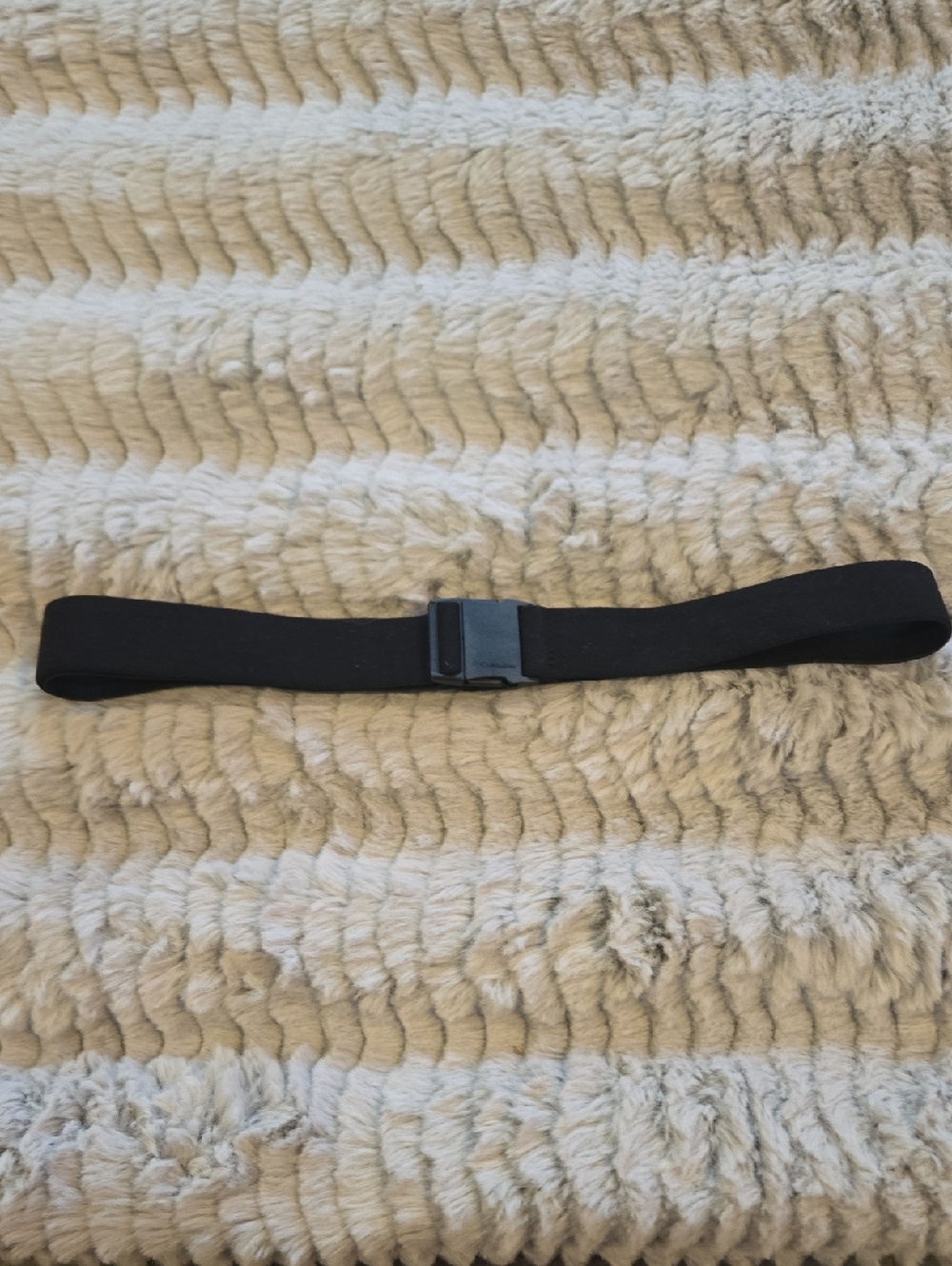 Columbia Black Stretch Men's Belt NWOT